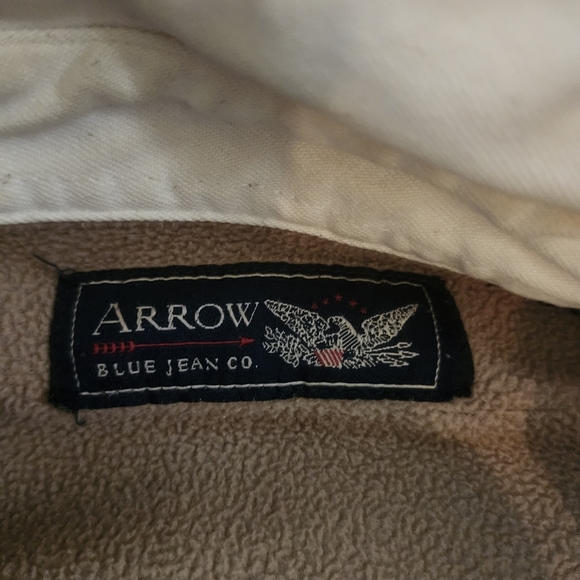 Arrow Light Beige Jacket with Chest Flap Pockets - Picture 6 of 10
